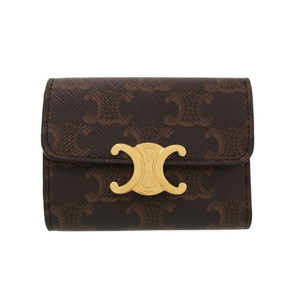 Celine Triomphe Tri Wallet - Picture 1 of 5